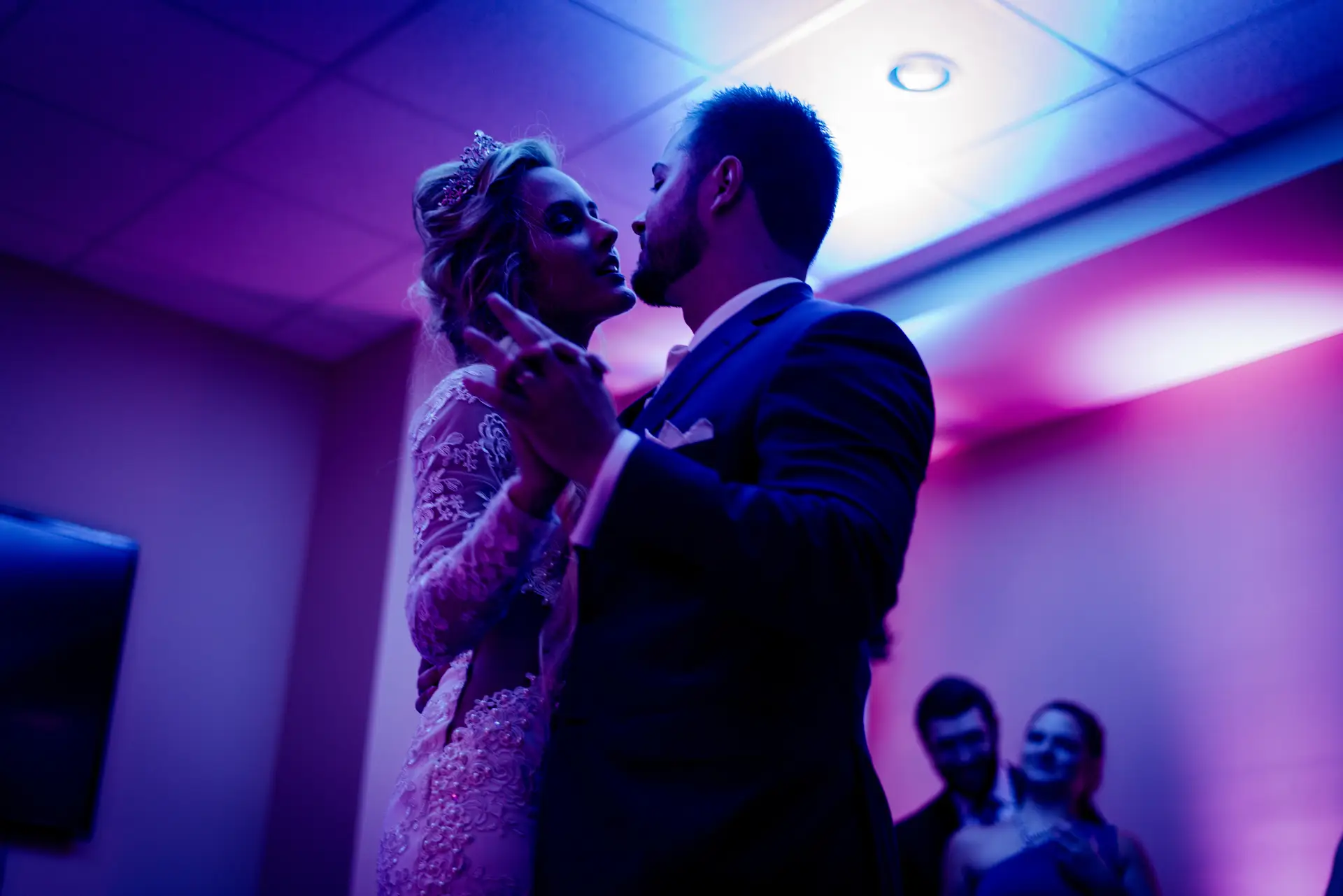 fun wedding reception dances with newlyweds