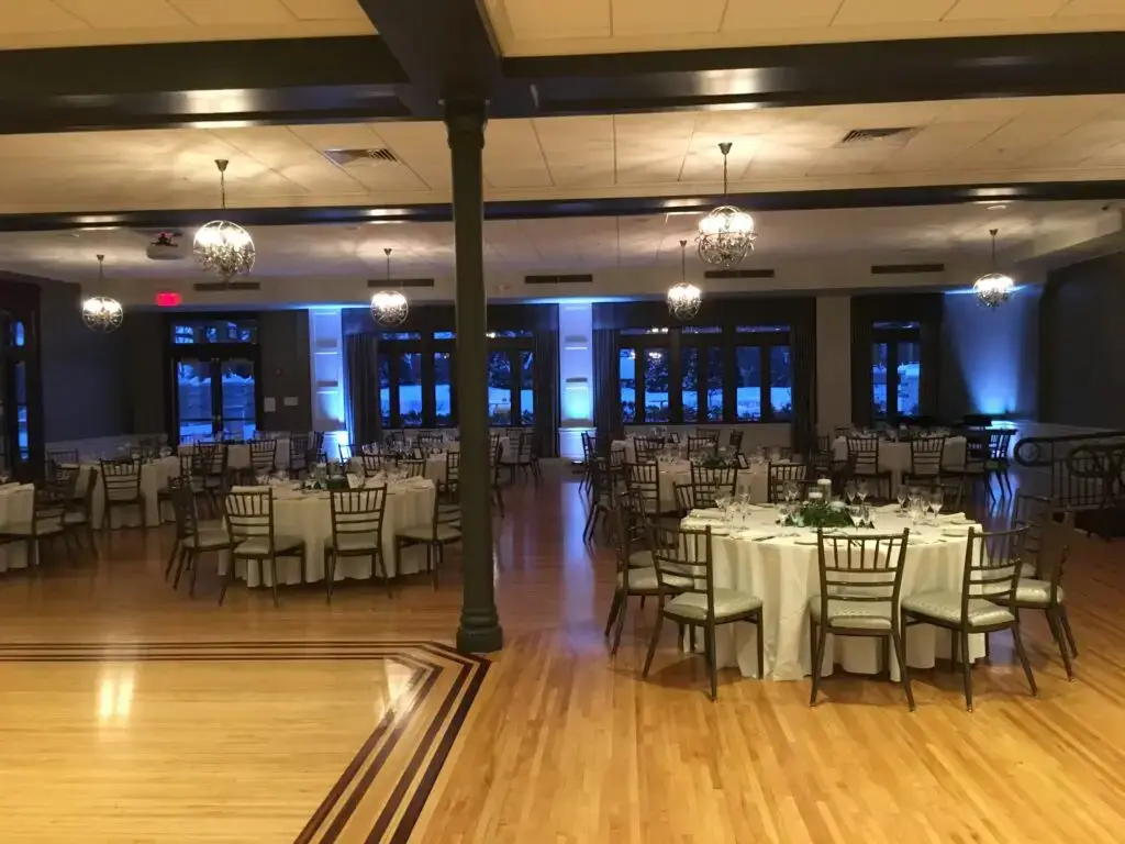 Chevy Chase Grand Ballroom Uplighting
